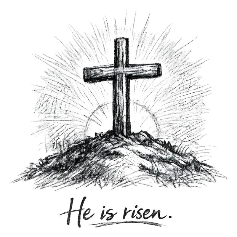 Christian Design - Jesus Cross Easter