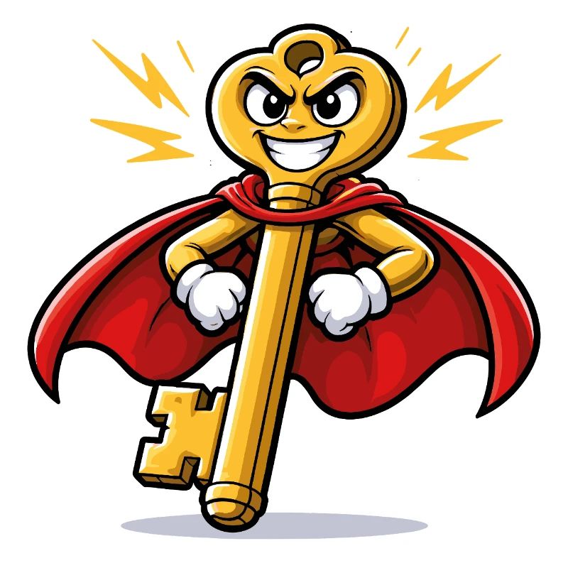 Uralter Superheldenschlüssel