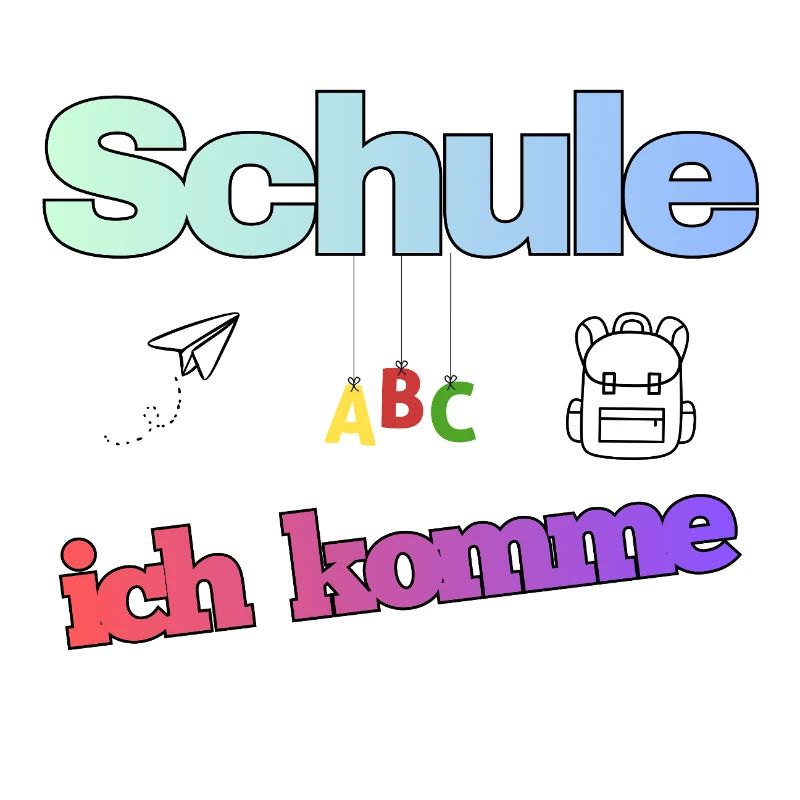 Schule ich komme - Erstklässler