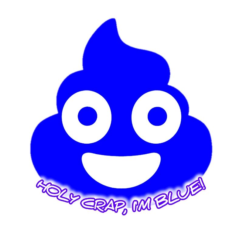 Blue Poop Glow