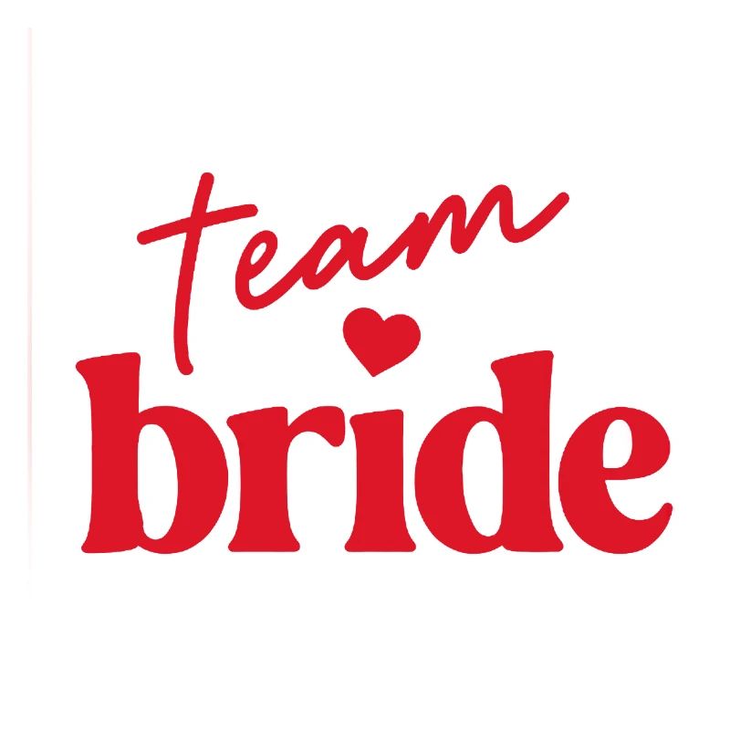 Team Bride! Herz