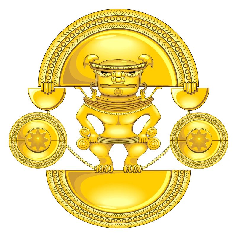 Goldener Schamane