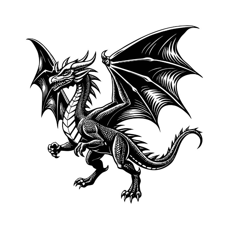 Fliegender Drache