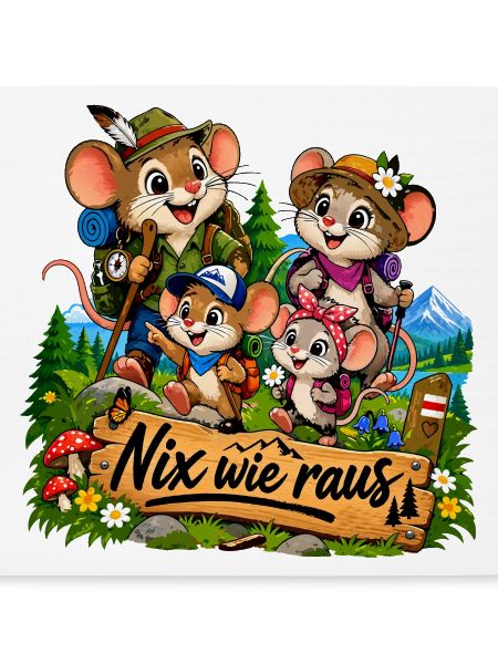 Mäusefamilie Outdoor