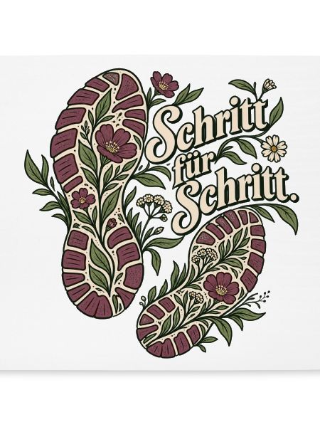 Schritt für Schritt – Laufmotiv