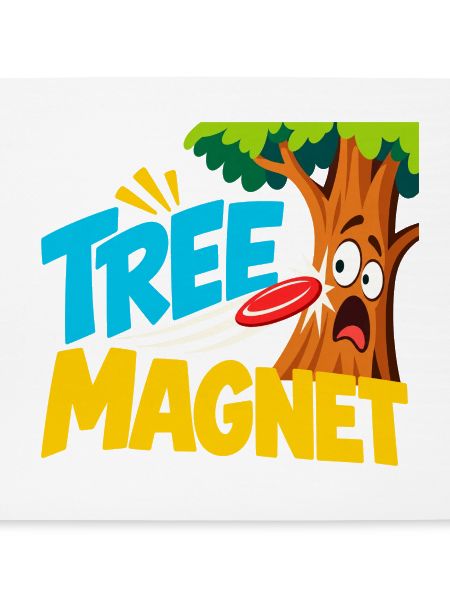 Baum Magnet Cartoon Abenteuer