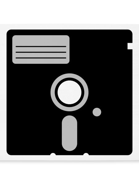 retro floppy disk