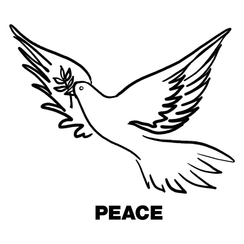 PEACE - Friedenstaube