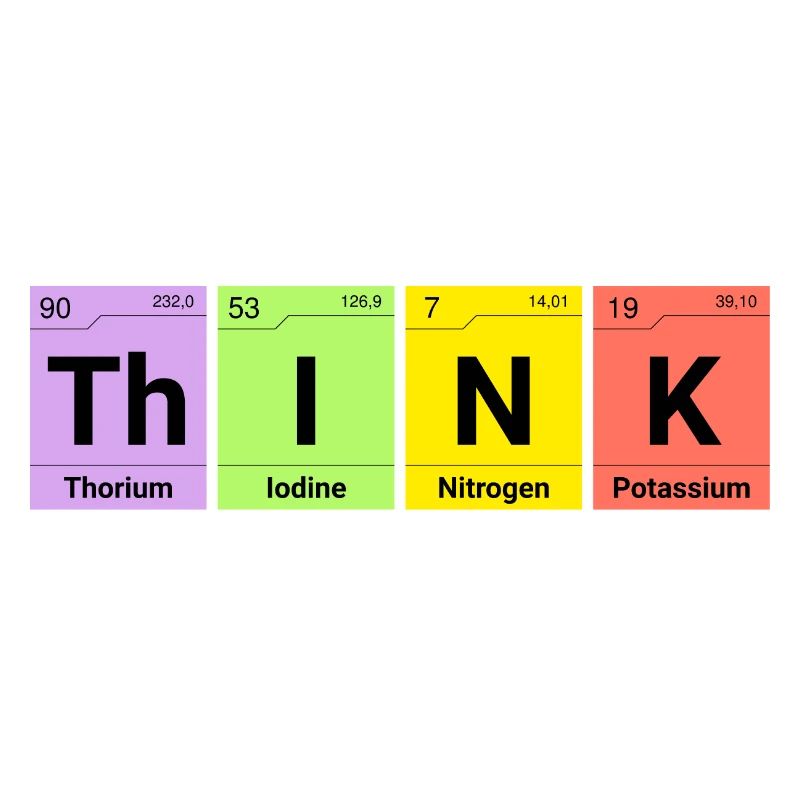 Think Chemical Elements