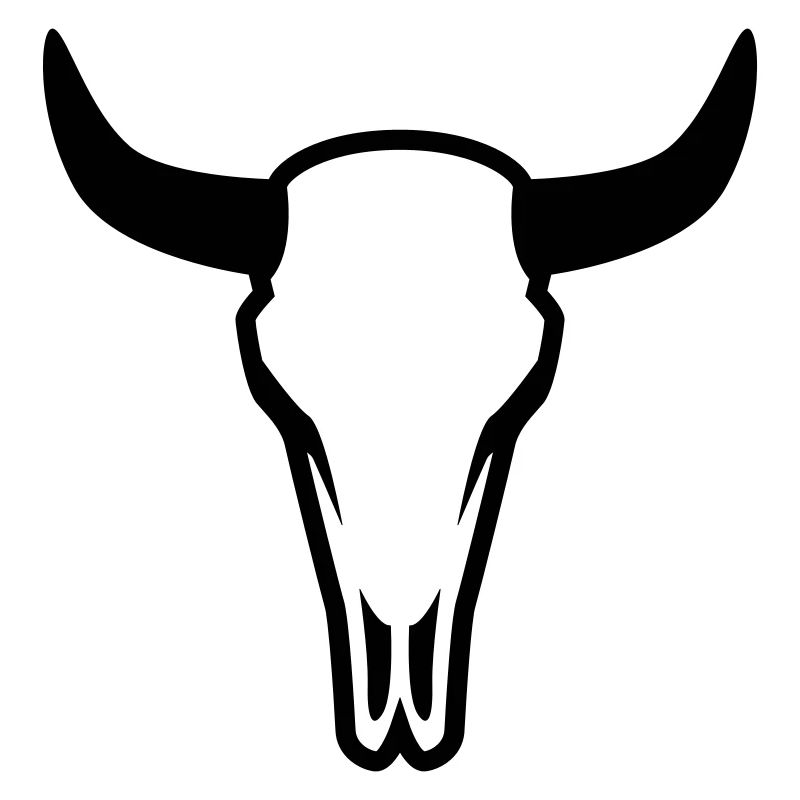 Kuh Bulle Totenkopf