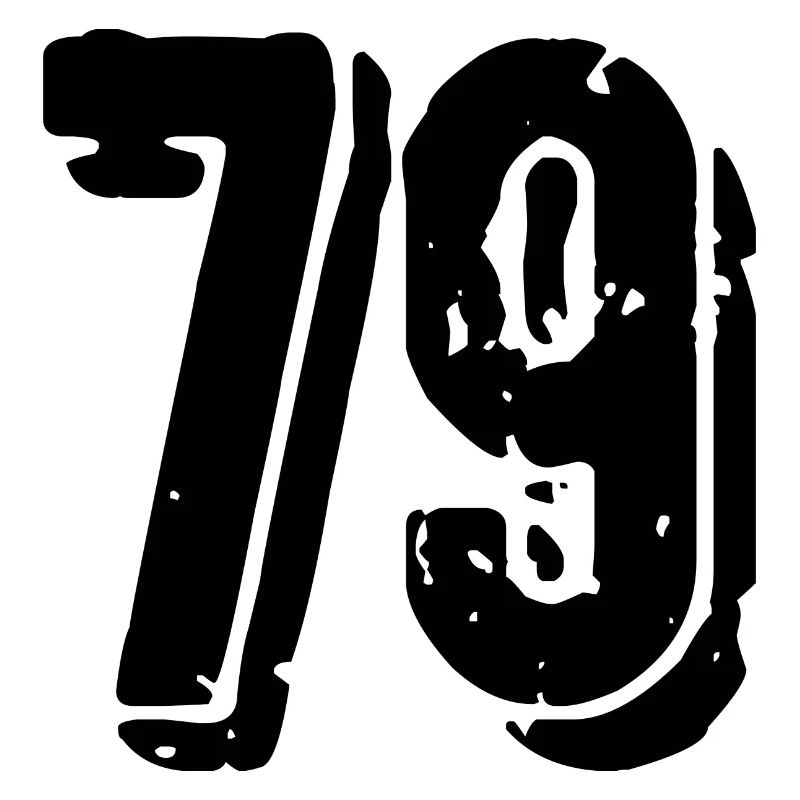 79 Zahl Trikot