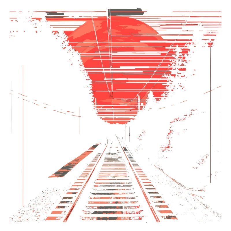 Eisenbahn Illustration