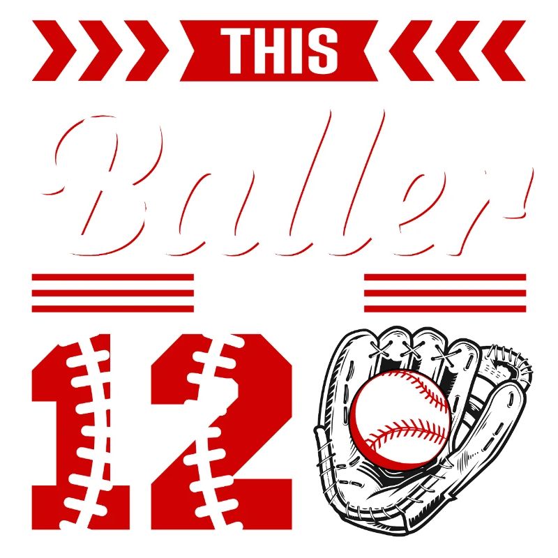 12e anniversaire des garçons - Baselball