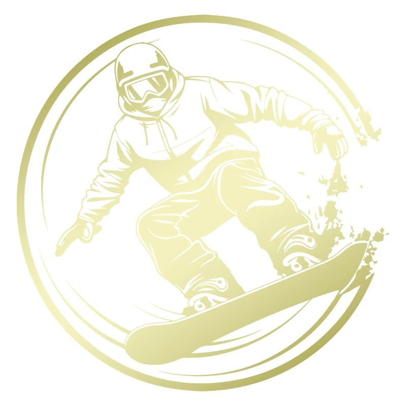 Snowboarder Silhouette