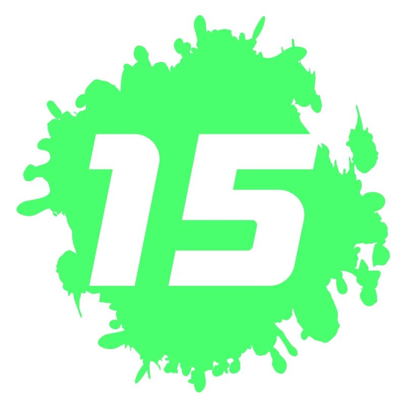 Neon Spritzer 15 Druckmotiv