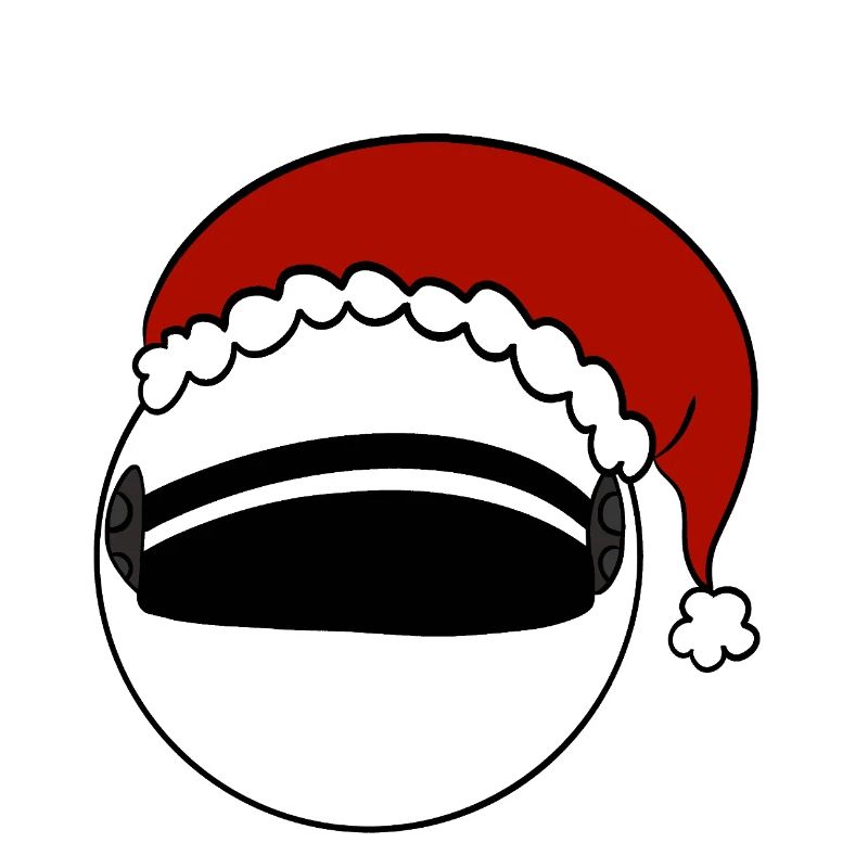 Weihnachtsmann   Helm 