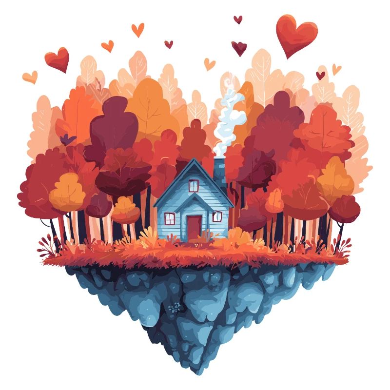 Rêve de la Maison de l’Île d’Automne