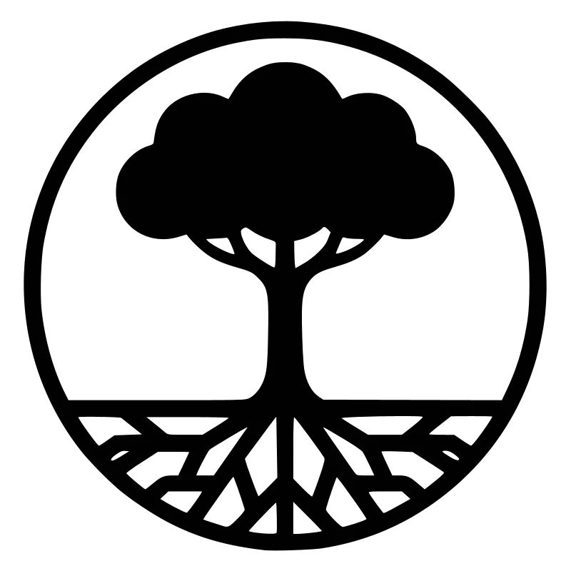 Baum des Lebens Silhouette