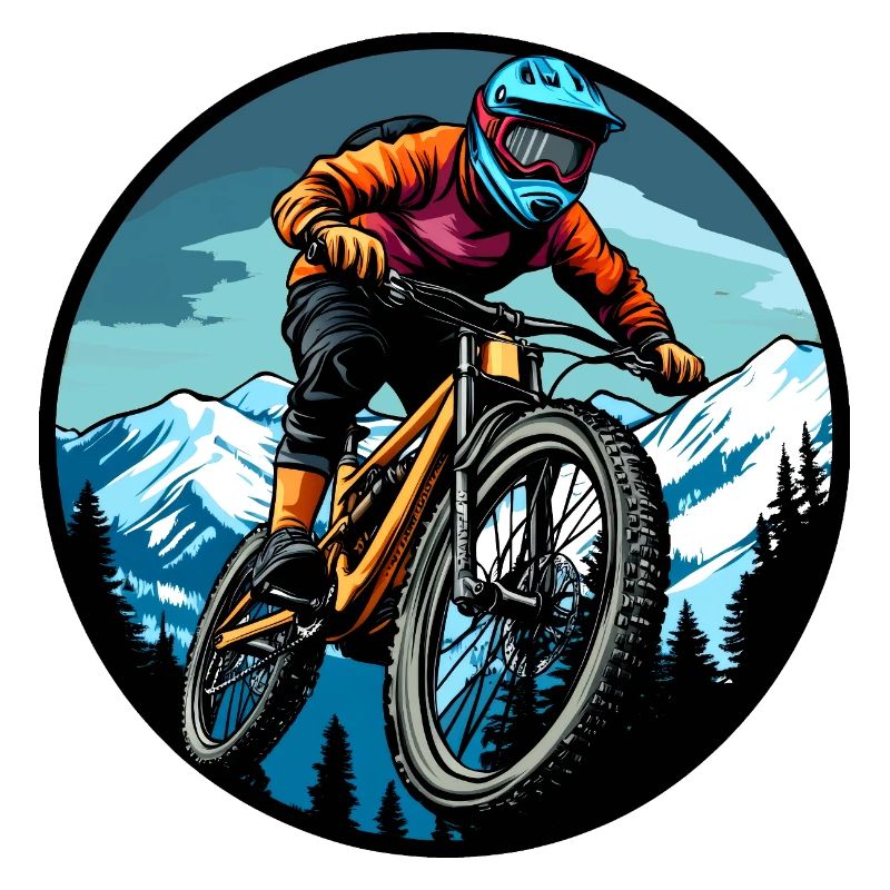 Freeride Biker