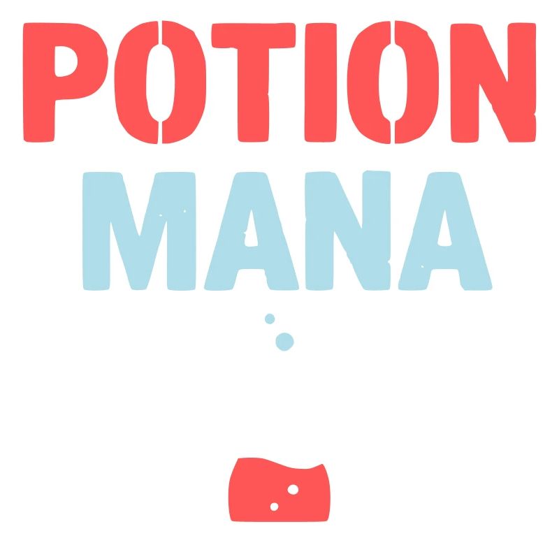 Potion Mana Text Gaming