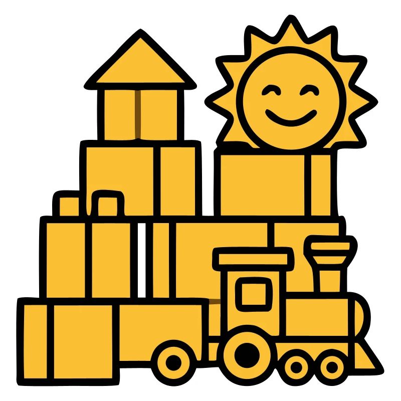 Jouets ferroviaires Blocs de construction