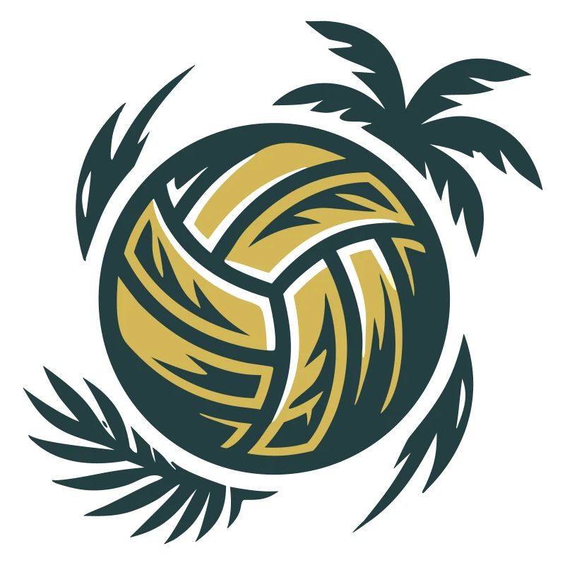 Beachvolleyball Welle Sonnenuntergang Turnier