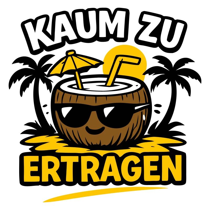 Kokosnuss Strandheld 