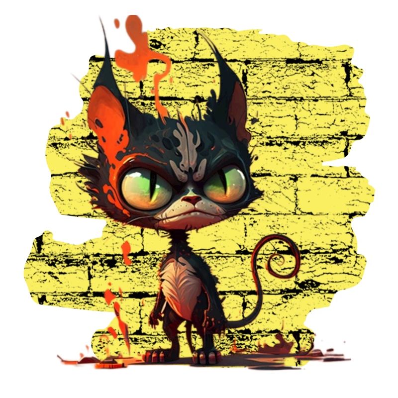Lustige Katze