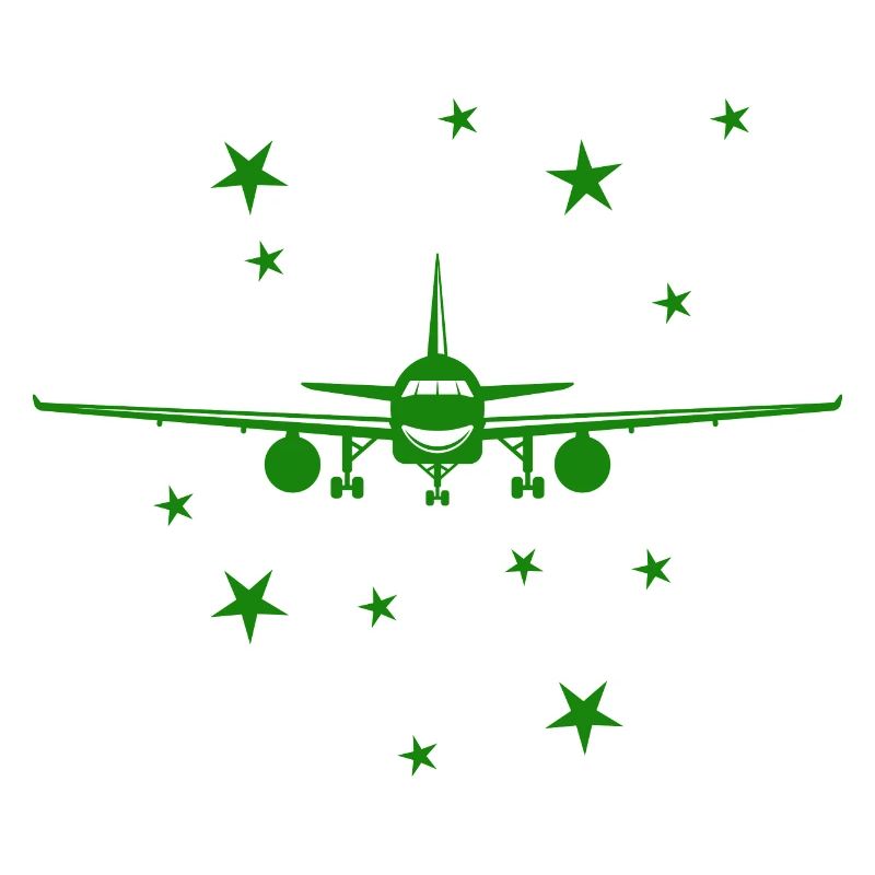Flugzeug - Passagiermaschine - Luftfahrzeug