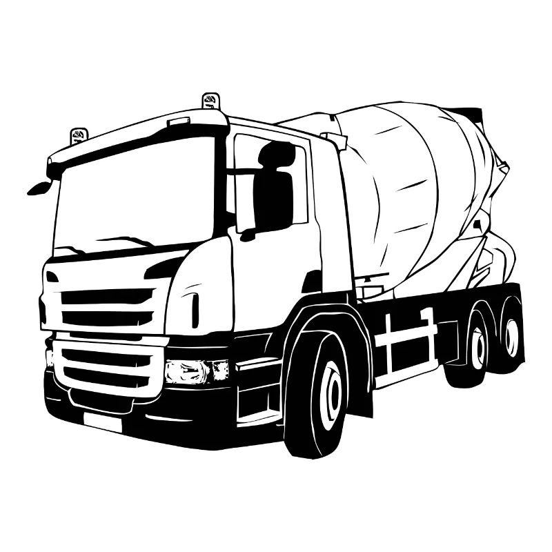 Betonmischerauto - Betonmischer LKW