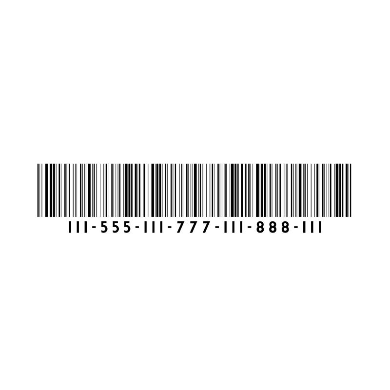 Barcode - Strichcode - Streifen - Codes