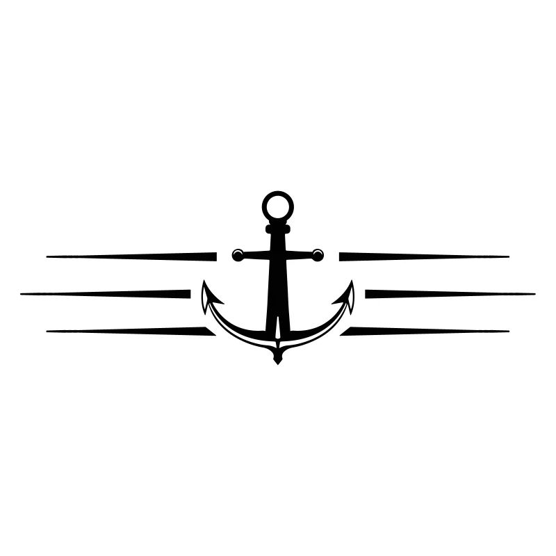 coup de symbole d'ancre