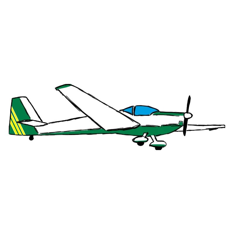 Pilot plane fly gift glider Moses