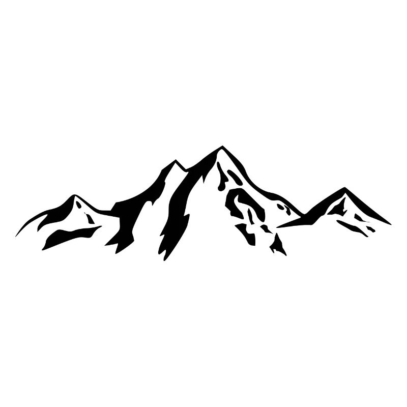 Bergkulisse / Mountains black