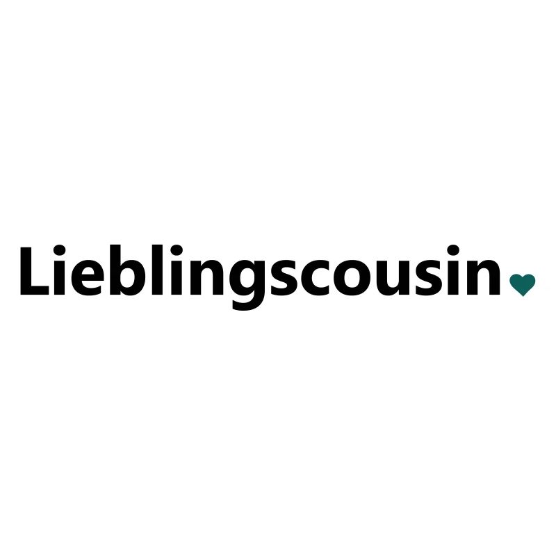 Lieblingscousin bester Cousin Welt Spruch Geschenk
