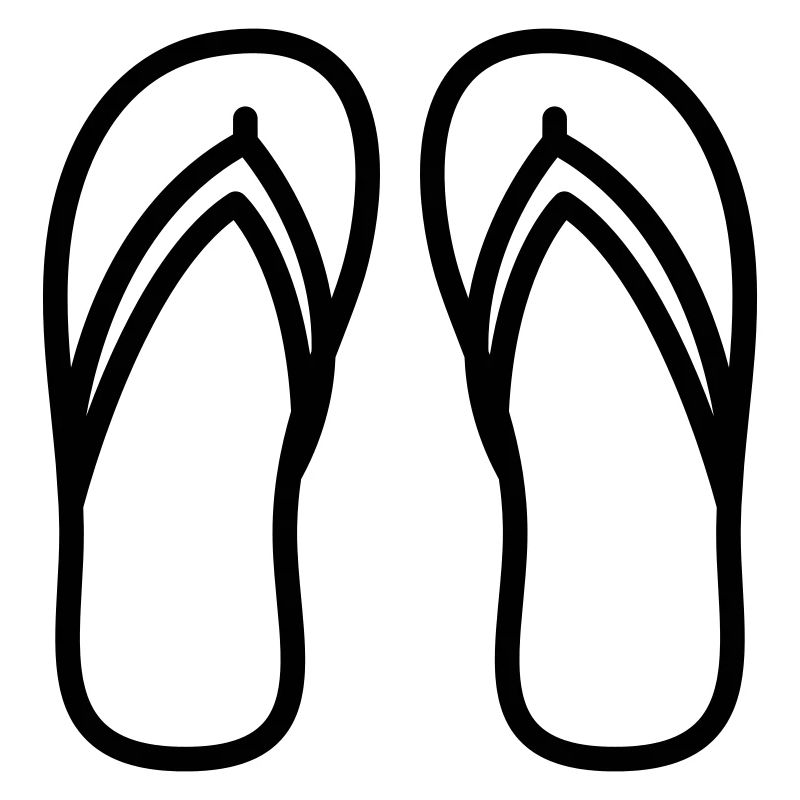 Flip-flops icon