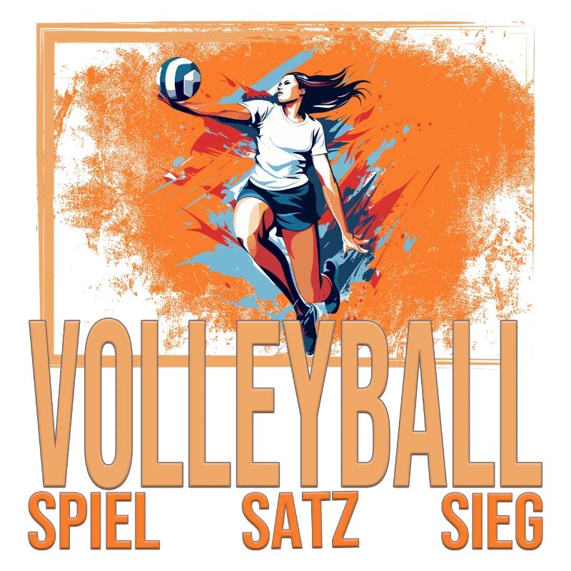 Spiel - Satz - Sieg - Volleyball