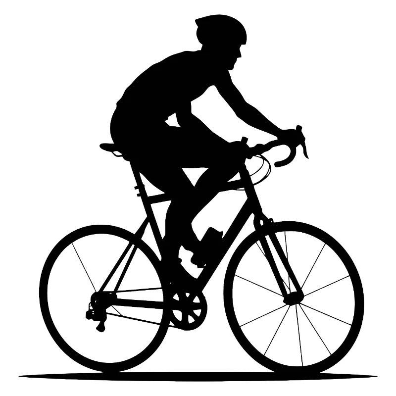 Radsport-Silhouette