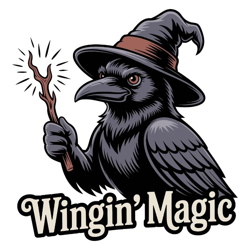 Wingin’ Magic Raven