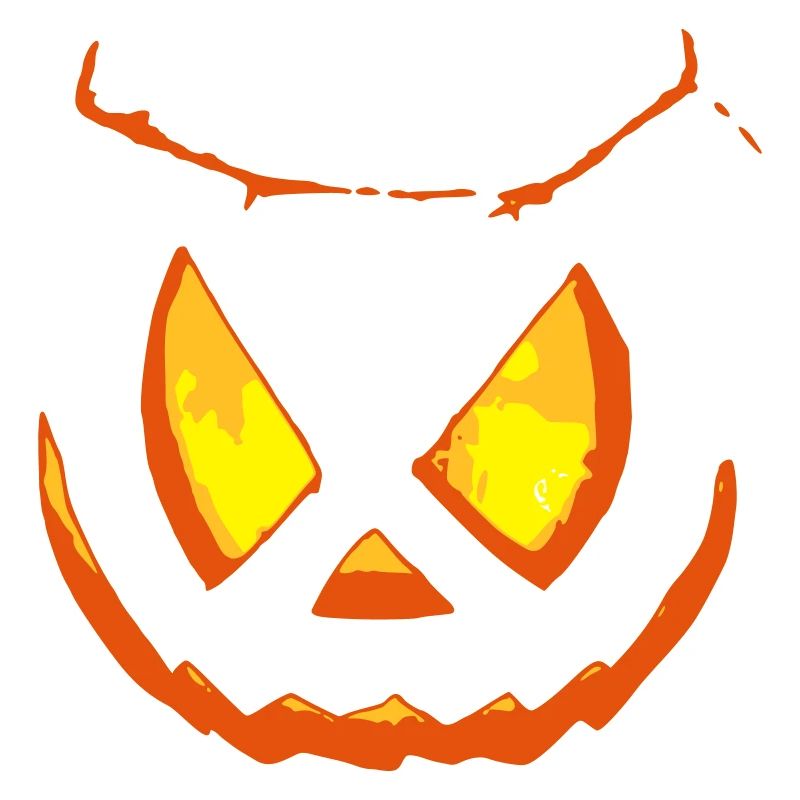 Kürbisgesicht Halloween Seltsam