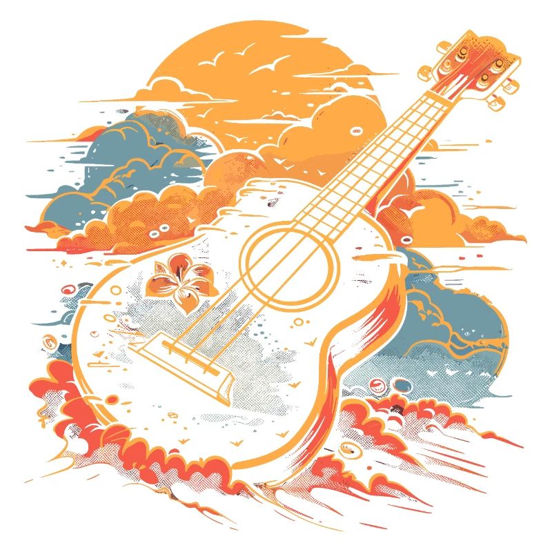Ukulele Illustration