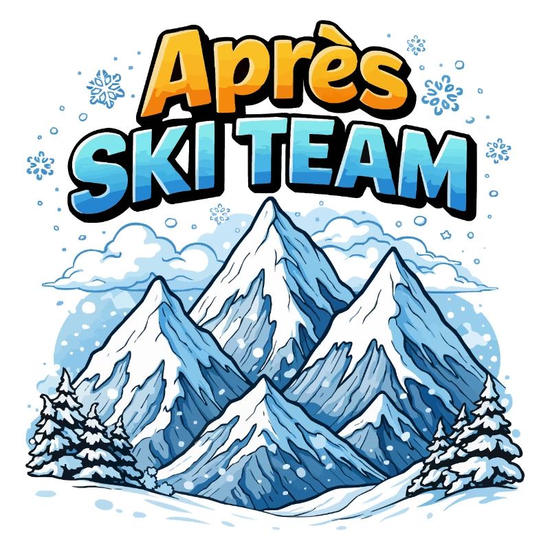 Après Ski Team Berglandschaft