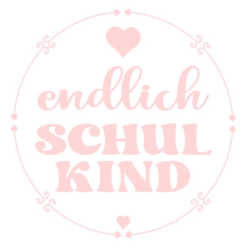 Endlich Schulkind Schulanfang