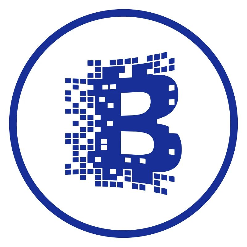 Blockchain Bitcoin Logo