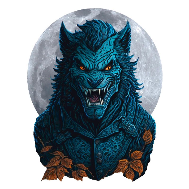 Halloween Werwolf Vollmond