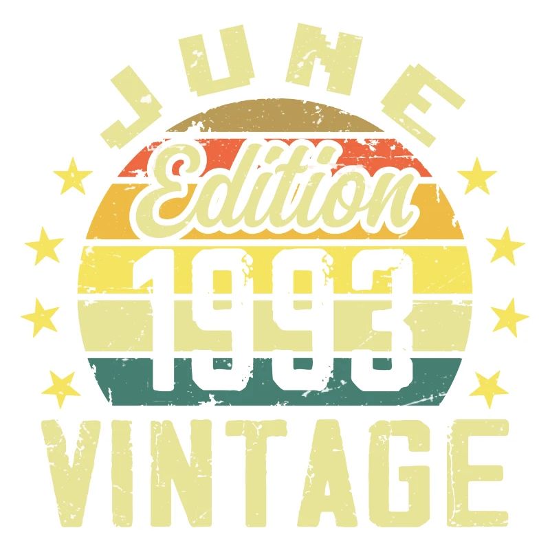 Juni 1993 Juni Retro Juni 1993 Geburtstagsgeschenk