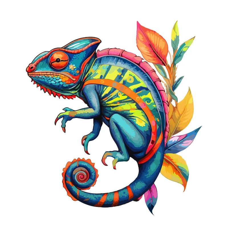 Chamäleon Chamäleons Reptilien