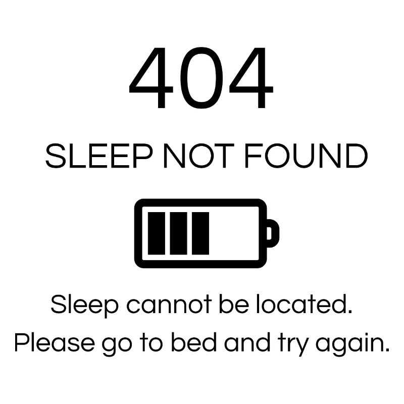 404 Sommeil introuvable