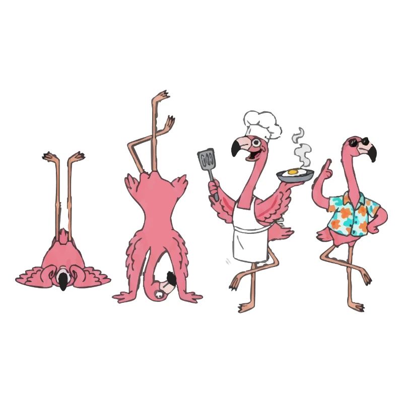 Flamingos: Koch und Küchencoach