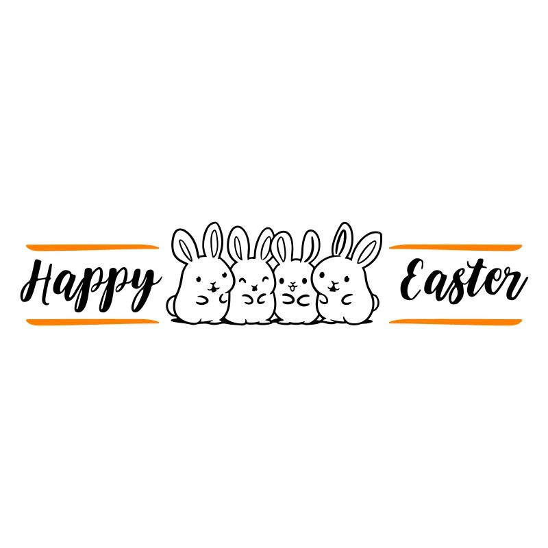 Frohe Ostern Hasen Team
